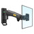 North Bayou F120 Gas Spring Wall Mount Monitor Arm – Full Motion Bracket for 17"-27" Monitor