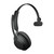 Jabra Evolve2 65 UC Mono Headset, Link 380 USB-A Wireless Adapter, Charging Stand (Black)