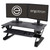 Ergotron WorkFit-TL, Sit-Stand Desktop Workstation, Sit-Stand Desk Converter - Large Surface (Black with Grey Surface)