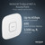 Netgear AX6000 Tri-Band PoE Multi-Gig WiFi 6 Access Point Netgear AX6000 Tri-Band PoE Multi-Gig WiFi 6 Access Point