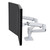 Ergotron LX Dual Side-by-Side Arm (White)