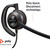 Poly Plantronics EncorePro 530 QD Mono Noise Cancelling Headset, Quick Disconnect