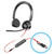 Poly Plantronics Blackwire 3325-M Teams Stereo Office Headset, USB-C, 3.5mm with USB-C/A Adapter