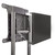 Startech Mobile TV Cart - Portable Rolling TV Stand for 37-70" VESA Display w/Shelf & Storage Compartment - Rotate/Tilt Display