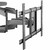 Startech Flat-Screen TV Wall Mount With Articulating Dual Arms, For 32" to 70" Displays