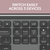 Logitech Signature MK950 Slim Combo For Business, Wireless Keyboard & Mouse (Graphite)