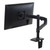 Ergotron LX Desk Monitor Arm, Tall Pole With 2-Piece Clamp & Grommet Mount (Matte Black)