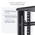StarTech 4-Post 42U Server Rack Cabinet, 19" Data Rack Cabinet for Computer / AV / IT Equipment Mount, Rack Server Enclosure with Casters, Full Size Industrial Network Storage StarTech 4-Post 42U Server Rack Cabinet, 19" Data Rack Cabinet for Computer / AV / IT Equipment Mount, Rack Server Enclosure with Casters, Full Size Industrial Network Storage