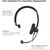 EPOS Sennheiser Impact SC 45 USB MS Mono Wired Headset, MS Teams, USB-A, 3.5mm