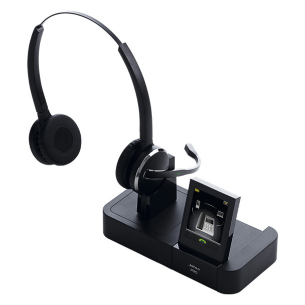 Jabra Pro 9465 Duo Professional Wireless Headset With Touchscreen Base