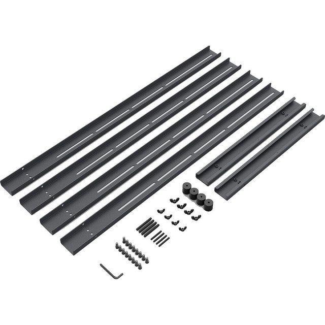 Heckler Dual Display Kit for Heckler AV Cart (Black Grey)