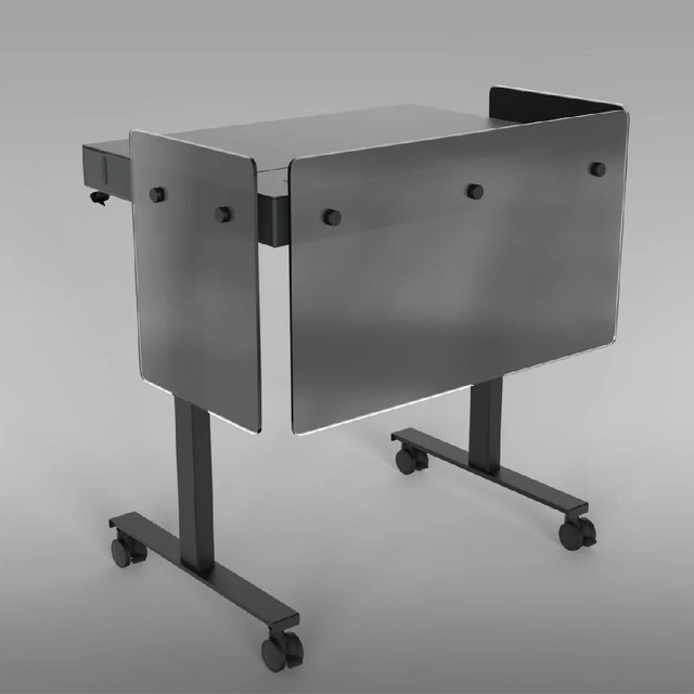 Heckler Premium Modesty Panel for Lectern 4U (Dark Frost with Logo)