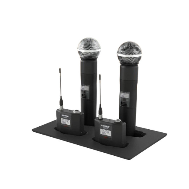 Heckler Console Insert for Dual Shure SBC 200