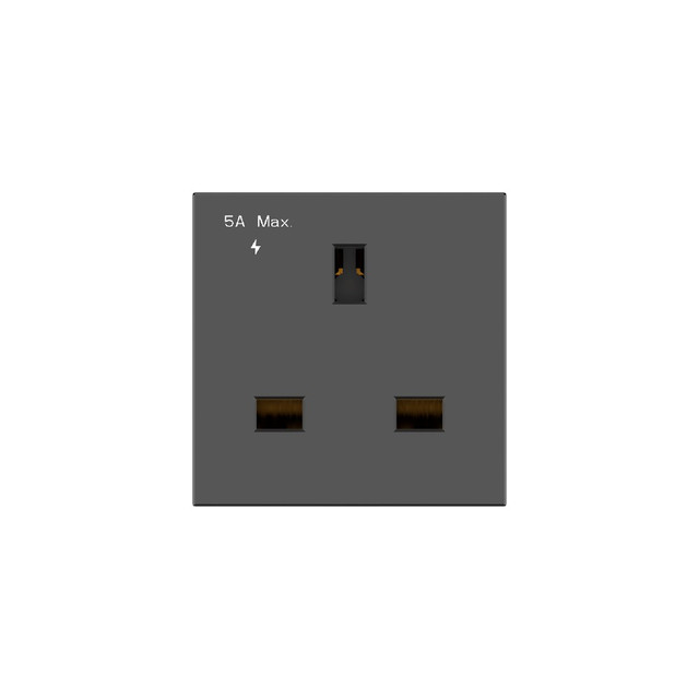 Kramer MP-GB UK Power Socket (Black)