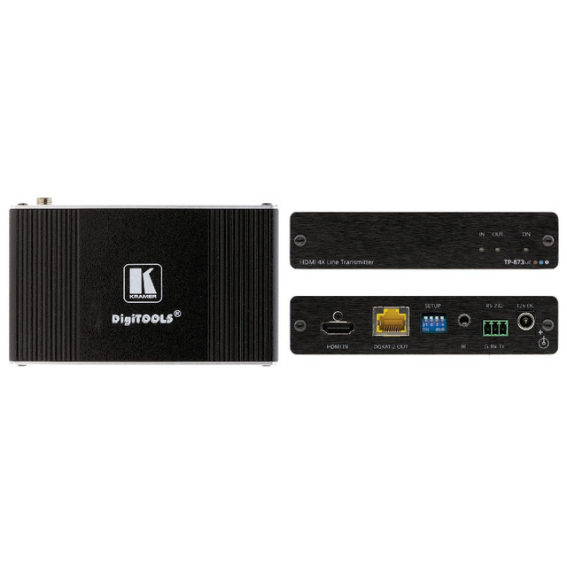 Kramer TP-873XR 4K HDR HDMI Compact PoC Transmitter with RS-232 & IR Over Long-Reach DGKat 2.0