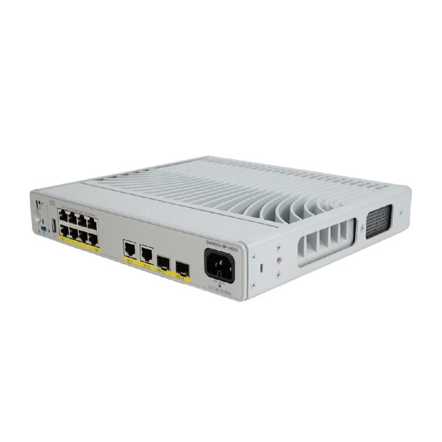 Cisco Catalyst C9200CX-8P-2X2G-E 8-Port PoE+ Compact Switch with Network Essentials