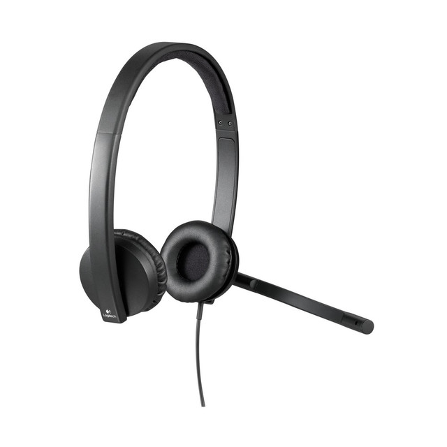 Logitech H570e USB Stereo Wired Headset, USB-A