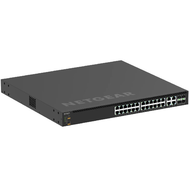 Netgear M4350 24x2.5G, 4x10G/Multi-gig PoE++ (522W base, up to 2,520W) and 4xSFP28 25G Managed Switch MSM4332