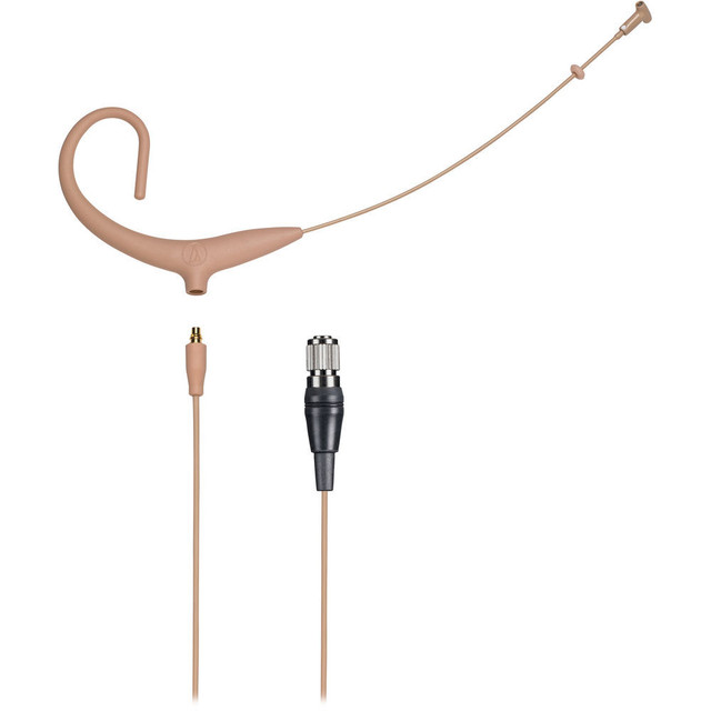 Audio-Technica BP894XCH-TH MicroSet Cardioid Condenser Headworn Microphone and Detachable Cable (Beige)
