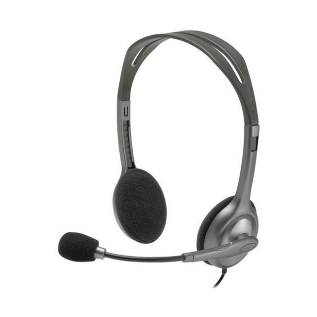 Logitech H111 Stereo Wired Headset, 3.5mm