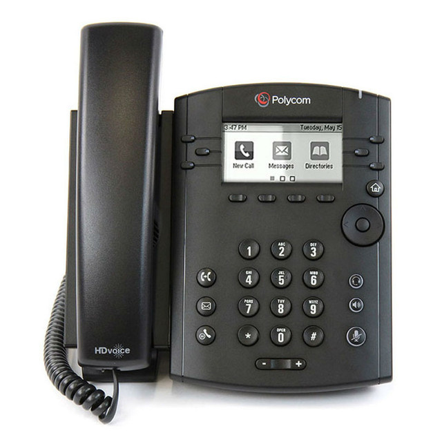 Poly VVX 311 6-Line Desktop Business Media Phone With HD Voice