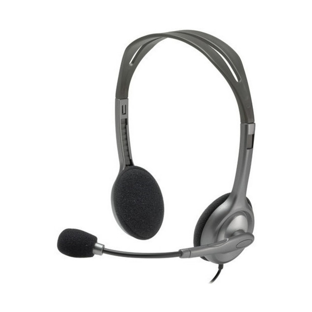Logitech H110 Stereo Wired Headset, 3.5mm