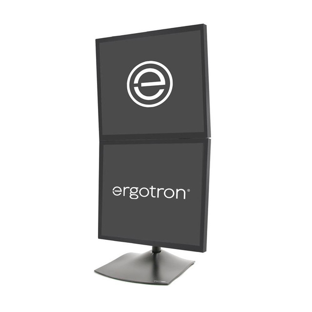 Ergotron DS100 Dual-Monitor Vertical Desk Stand