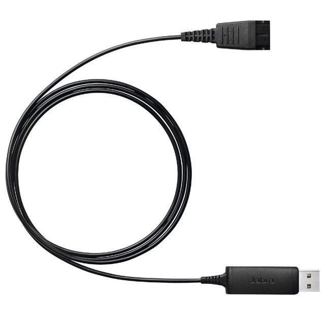 Jabra Link 230 USB Adapter For Corded QD (Quick Disconnect) Headsets
