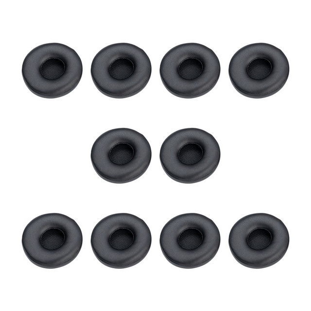 Jabra Ear Cushions, For Engage 50 Series Headsets, Leatherette,  5 Pairs, 10 Pcs (Black)