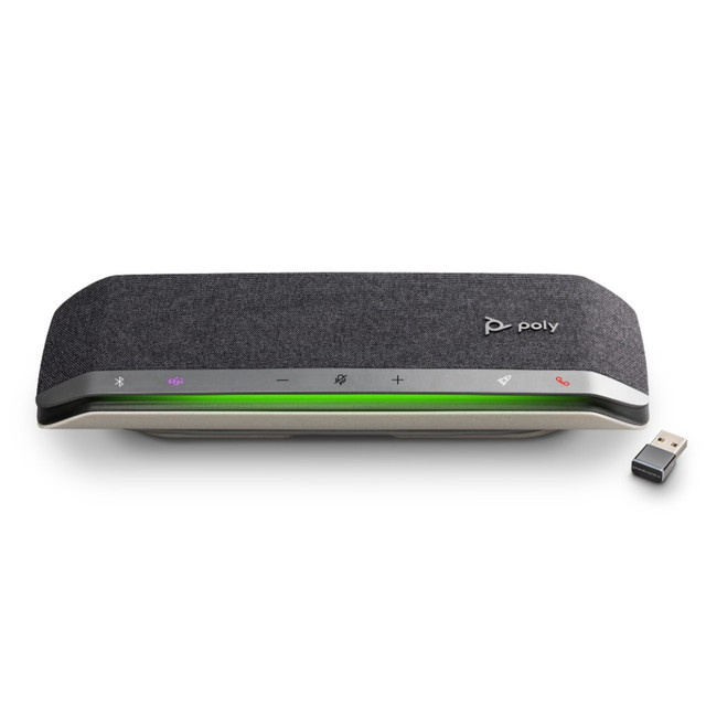 Poly Plantronics Sync 40+M USB Smart Wireless Conference Speakerphone With BT700 Wireless Adapter, Microsoft Teams, USB-C/A
