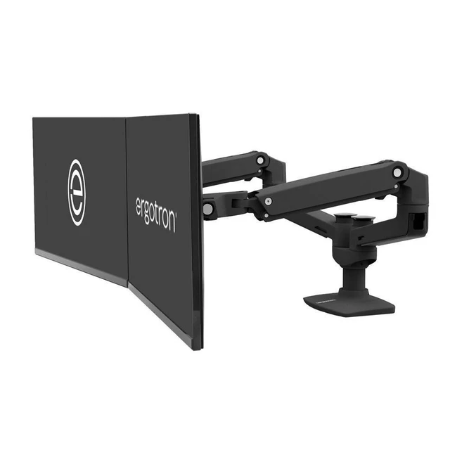Ergotron LX Dual Side-by-Side Arm (Black)
