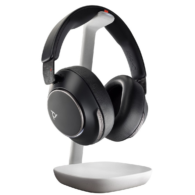 Poly Plantronics Voyager Surround 85 Stereo, Wireless Headset, UC, With Charging Stand