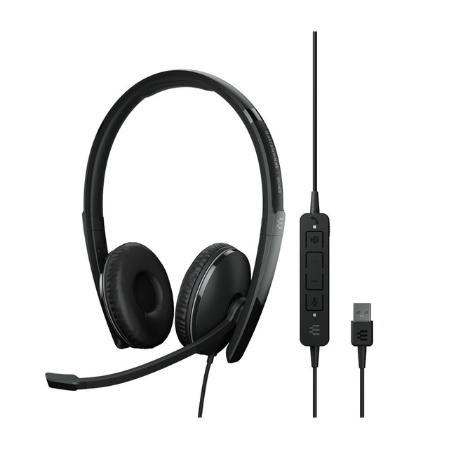 EPOS Sennheiser Adapt 160 ANC Stereo, Wired USB Headset, UC, USB-A