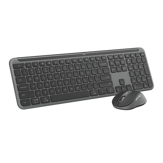 Logitech Signature MK950 Slim Combo, Wireless Keyboard & Mouse (Graphite)