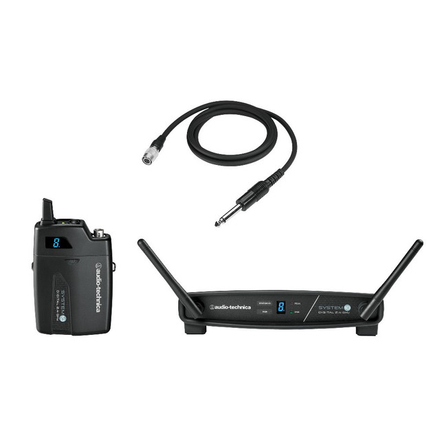Audio-Technica ATW-1101/ATGcw System 10 Digital Wireless Guitar System (2.4 GHz)