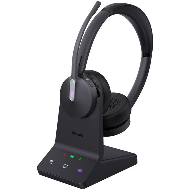 Yealink WH64 Dual, DECT & Bluetooth Wireless Headset, MS Teams, With Charging Stand