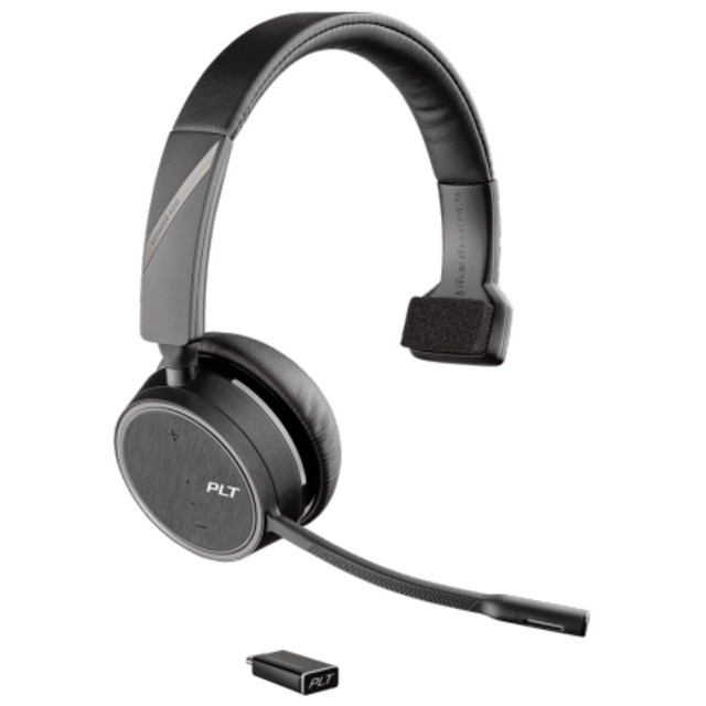 Poly Voyager 4210 UC Mono Wireless Bluetooth Office Headset, MS Teams, USB-C