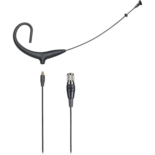 Audio-Technica BP894xcW MicroSet Cardioid Condenser Headworn Microphone and Detachable Cable (Black)