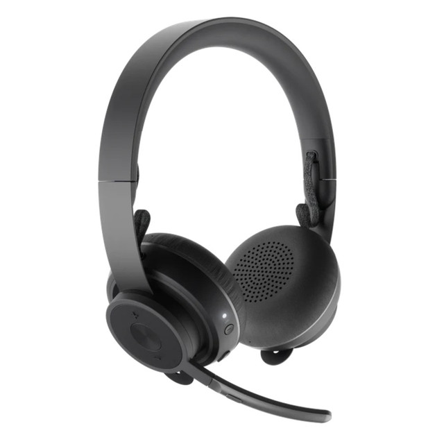 Logitech Zone Wireless, Active Noise Cancelling, Wireless Bluetooth Headset, UC Certified, USB-A, USB-C