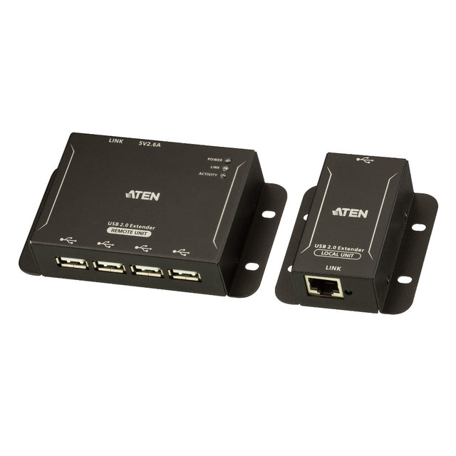 ATEN 4-Port USB 2.0 CAT 5 Extender Up to 50M