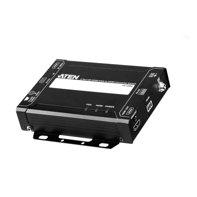 ATEN 2-Port 4K HDMI/VGA to HDMI Converter Switch