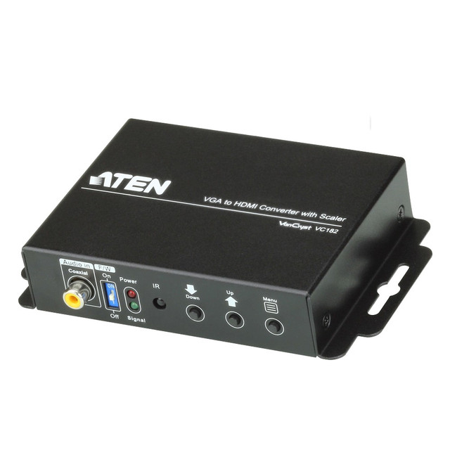 ATEN VGA/Audio to HDMI Converter with Scaler