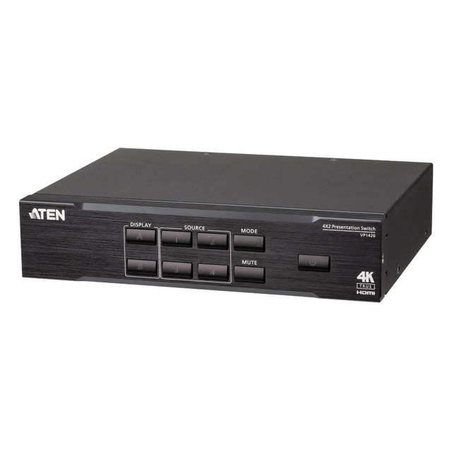 ATEN 4x2 True 4K Presentation Matrix Switch