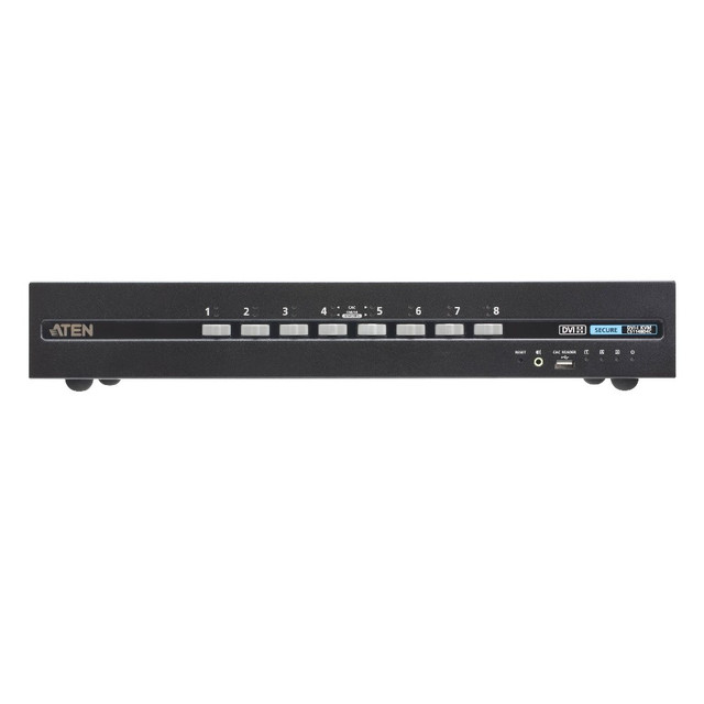ATEN 8-Port USB DVI Dual Display Secure KVM Switch with CAC (PSD PP v4.0 Compliant)