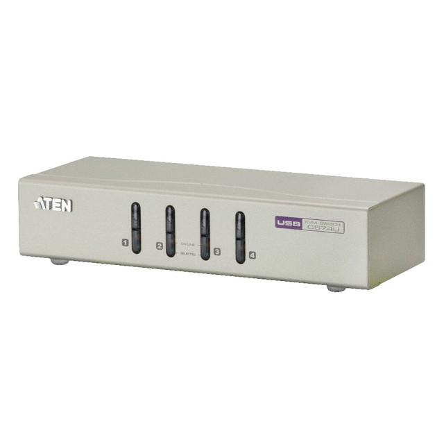 ATEN 4-Port USB VGA/Audio KVM Switch