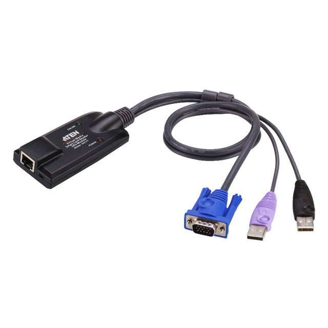 ATEN USB VGA Virtual Media KVM Adapter with Smart Card Support