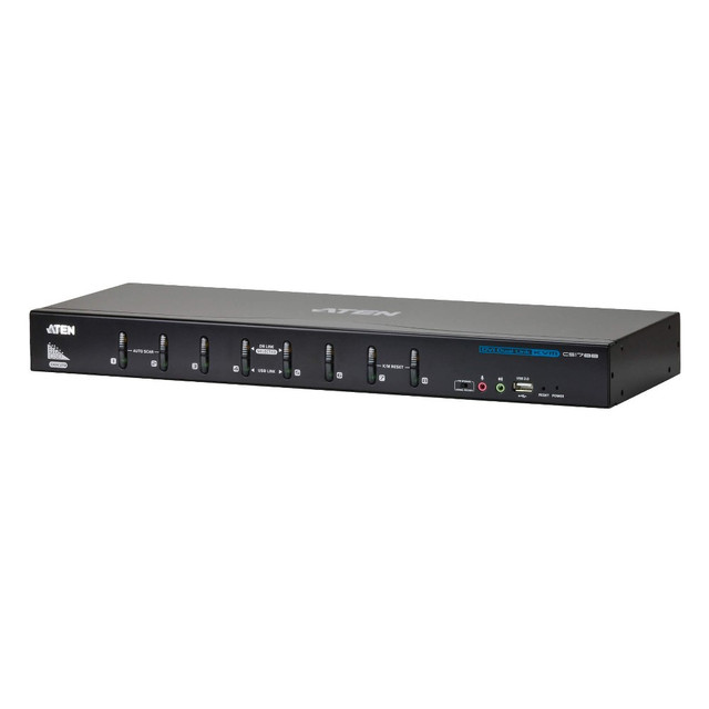 ATEN 8-Port USB DVI Dual Link/Audio KVM Switch