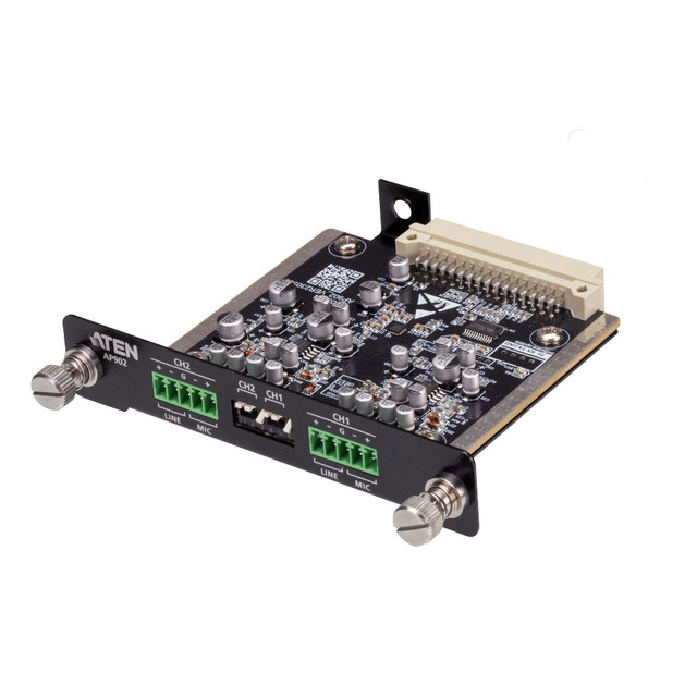 ATEN 2-CH Mic/Line Pre-AMP Expansion Card for AP Amplifier Series