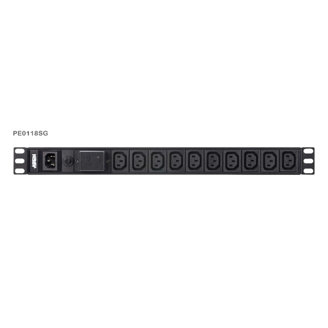 ATEN 1U 10A 18-Port Basic PDU with Surge Protection