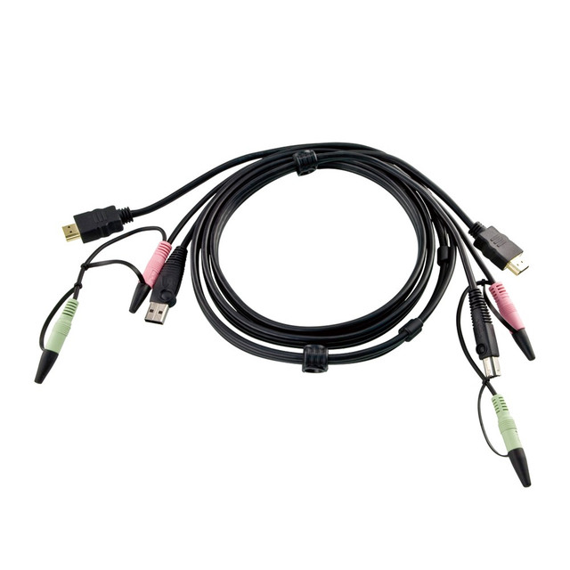 ATEN 1.8M USB HDMI KVM Cable with Audio